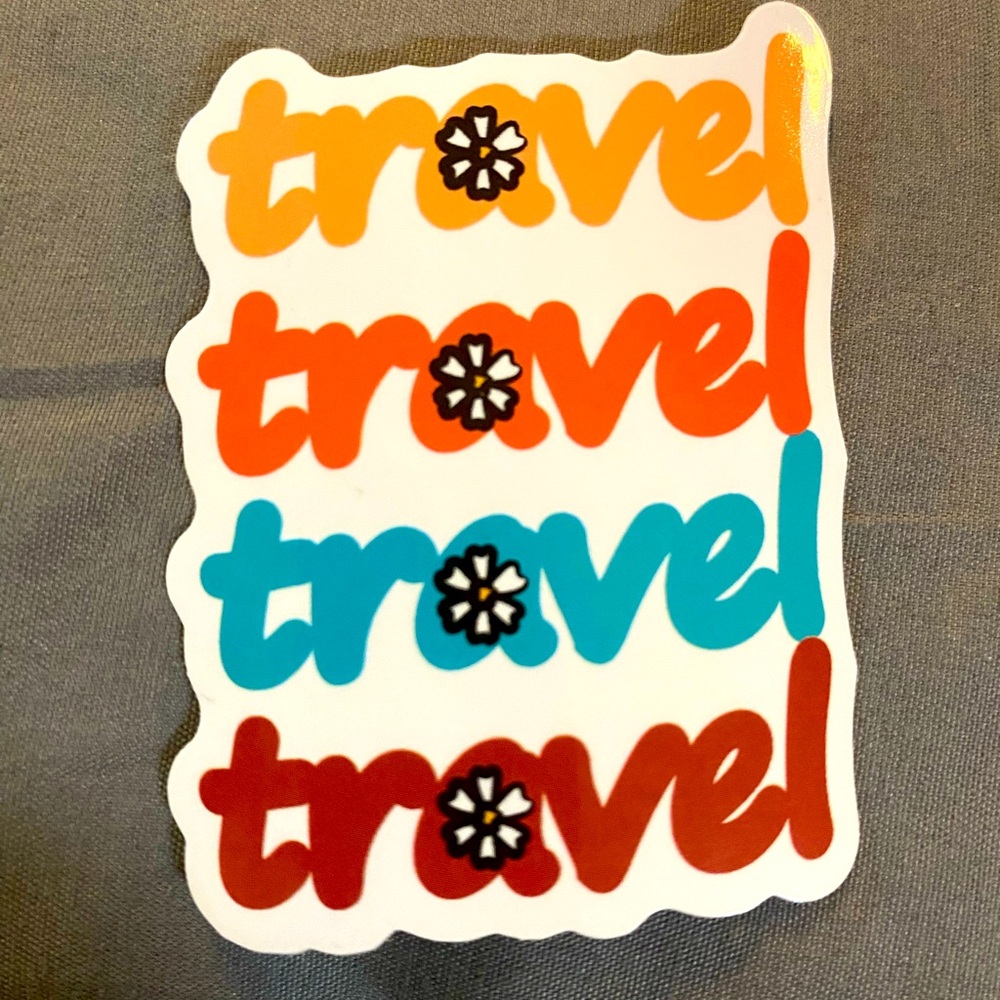 🌈20/$5🌈 Colorful Travel Sticker